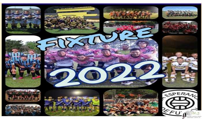 Éste es el fixture oficial 2022 del Torneo de 1° división «Juan B. Zuber»