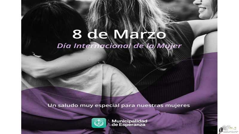 Feliz dia de la Mujer