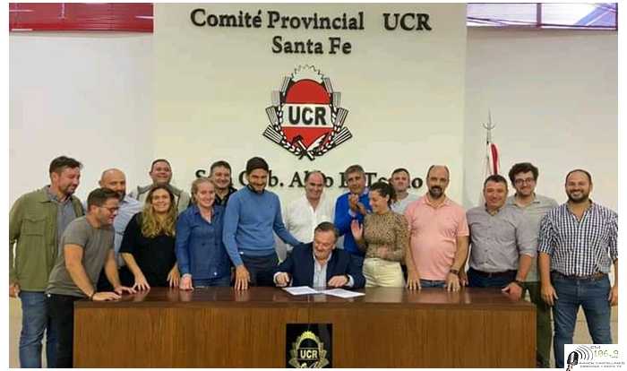 Felipe Michlig será el nuevo presidente de la Unión Cívica Radical de Santa Fe