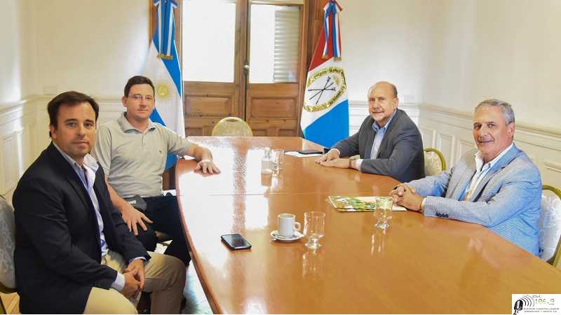 Perotti se reunió con representantes de AFA y Carsfe