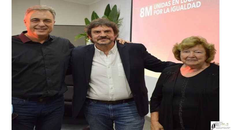 Ana Meiners estuvo en la charla del historiador Felipe Pigna  “Historia de la Mujer Argentina”