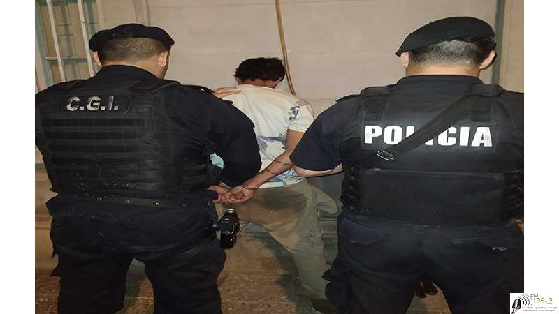 Policial : Robo a mano armada posterior aprenhensión del presunto autor,secuestro de un arma ,dinero y material estupefaciente  “Esperanza”