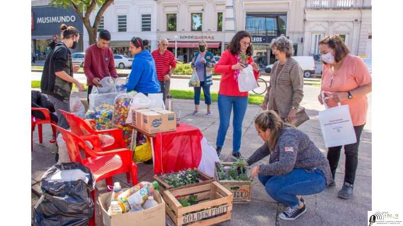 Menos plastico mas vida....propuesta de la gente que trabaja con Concejal Rodrigo Muller