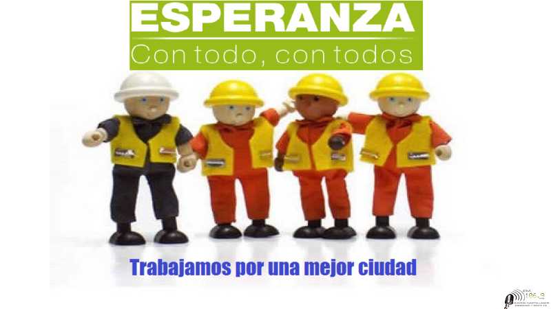 El Gobierno de la Ciudad de Esperanza informa lugares y trabajos que se desarrollan en el día de hoy para mejorar tu Ciudad.