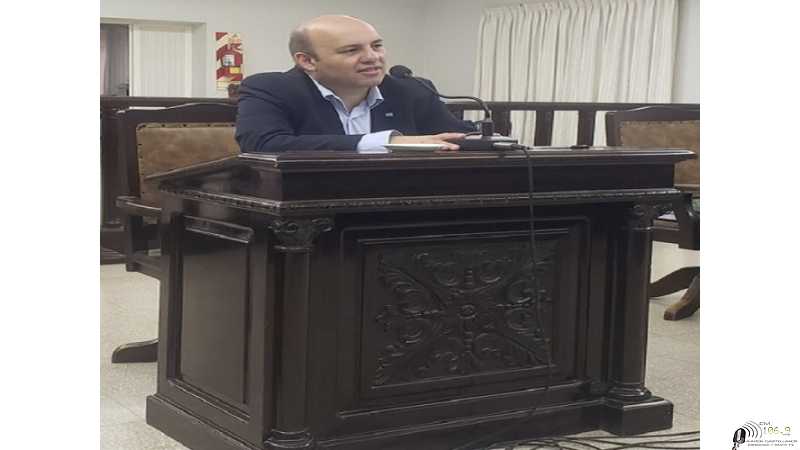 Concejal Rodrigo Muller : por el cuidado del espacio publico, que es de todos