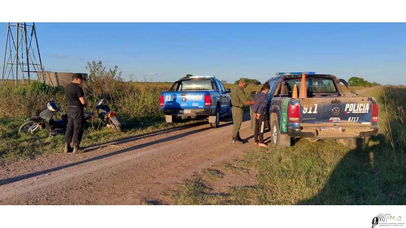 POLICIALES 9/4/2022 Sorprendido con motocicleta y elementos sustraidos “Humboldt”