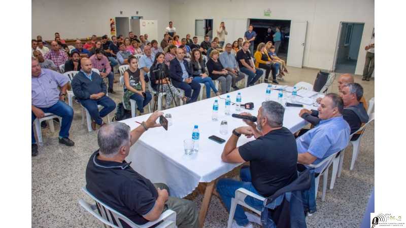Rodrigo Muller: Presentación de autoridades de la Asociación del Personal Municipal.