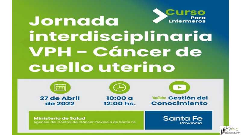Capacitación virtual para enfermería sobre Cáncer de cuello uterino y Test de VPH