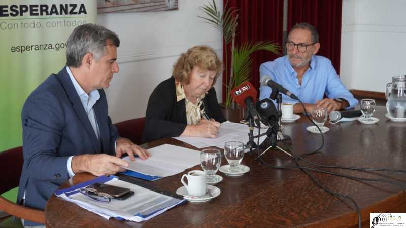  Plan Incluir: la provincia invertirá casi 50 millones de pesos en un proyecto de conectividad barrial en la ciudad de Esperanza