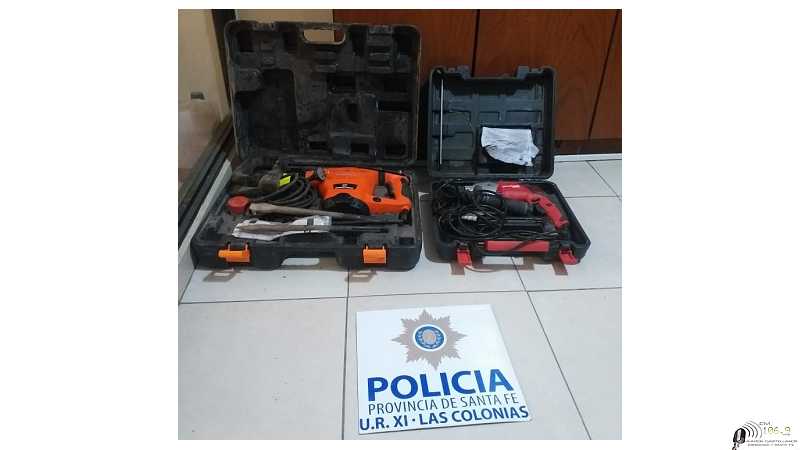 POLICIALES Recuperaron herramientas sustraidas desde una camioneta en Esperanza