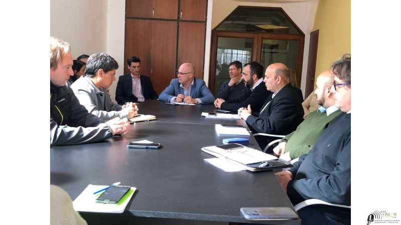 Concejales se reunieron con Jorge Henn sobre temas de empresa Ruta 70 y NECE