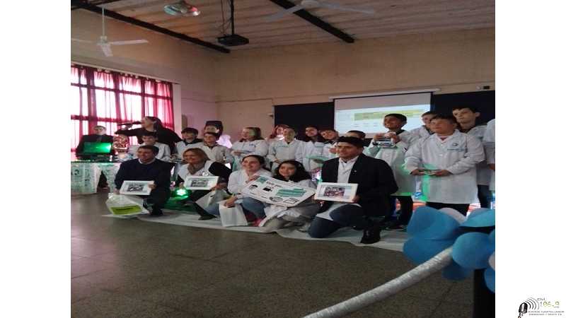 Se realizó hoy en la Escuela 6401 Jorge Newbery, Los 8 Escalones de la Revolución. Aqui Ganadores