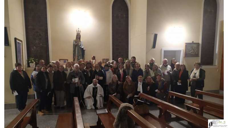  Día de la Virgen de Caravaggio y cantamos el Salve Regina en Humboldt (ver 6 fotos y video)