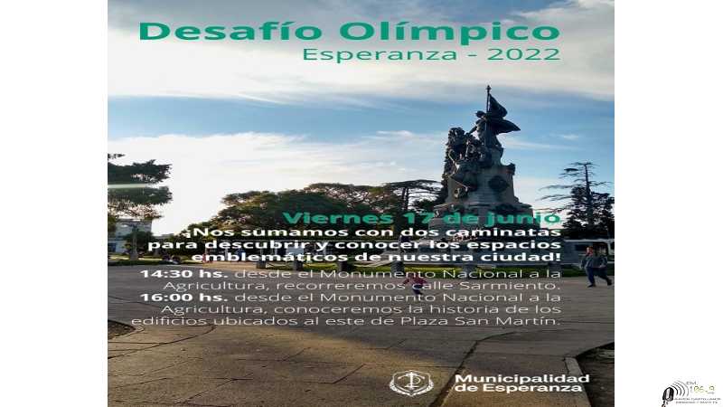 ¡Caminatas guiadas por el Día del Olimpismo! Aqui recorrido