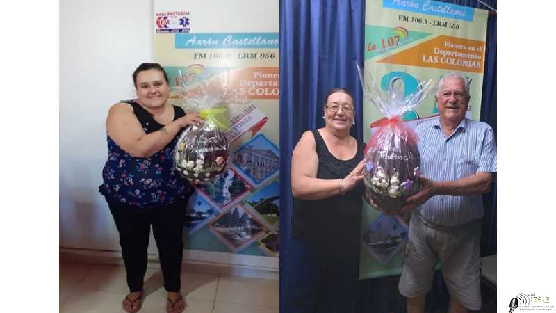 Fm Aaron Castellanos realizó los sorteos de la empresa Aguas de Vida