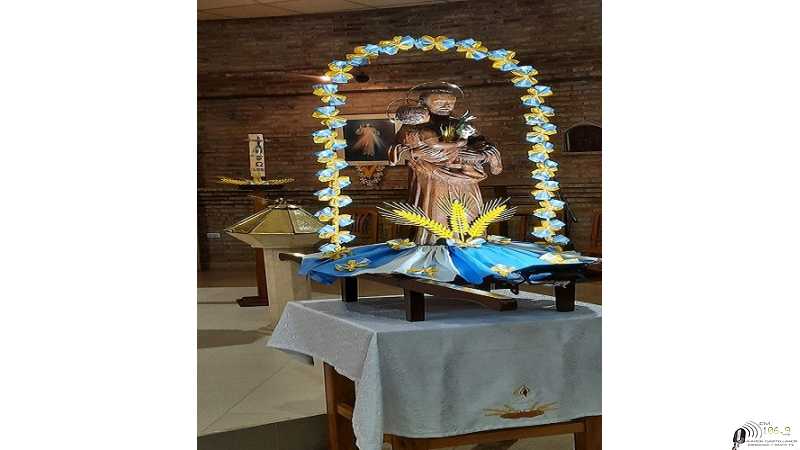 Lunes 7 pidamos a San Cayetano salud, paz pan y trabajo. MISA: 9 11 14 Y 17 hs con procesión. Capilla San Cayetano Esperanza