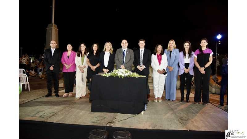 Hoy el gobierno Municipal celebra su primer año en las actividades AQUI EN NOTA VER VIDEO