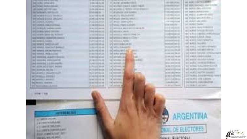 Consulte el lugar de votación para las elecciones Nacionales del 26 de octubre 2025