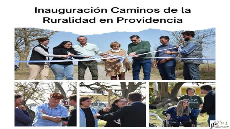 Inaguración Caminos de la Ruralidad en Providencia estuvo Senador Ruben Pirola
