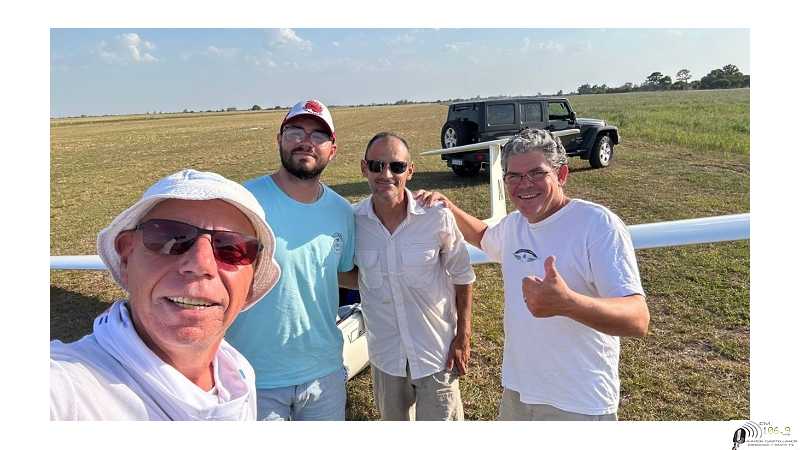 El Club de Planeadores Rafaela logró tres récords nacionales de vuelo a vela