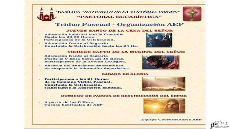 Triduo Pascual de Basilica de la Natividad