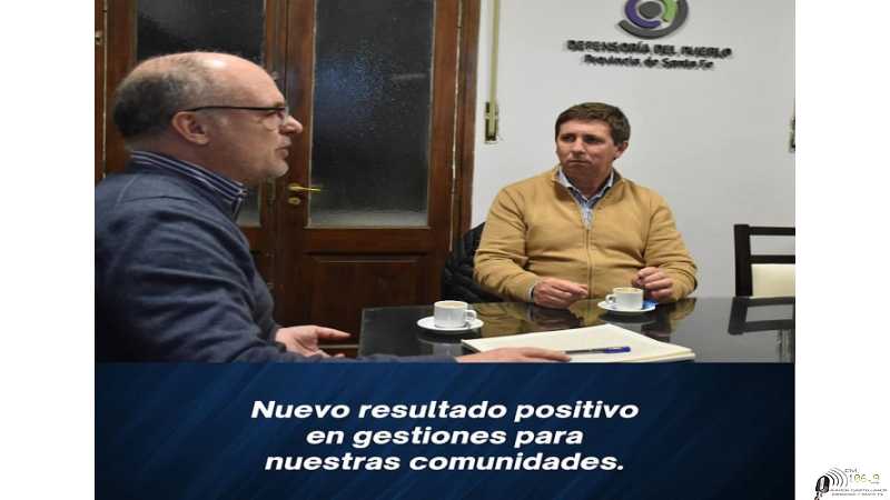 Ruben Pirola se reunió con el Defensor del Pueblo Adjunto, Jorge Henn, para gestionar la llegada de la Oficina Móvil de la Defensoría a nuestras comunidades