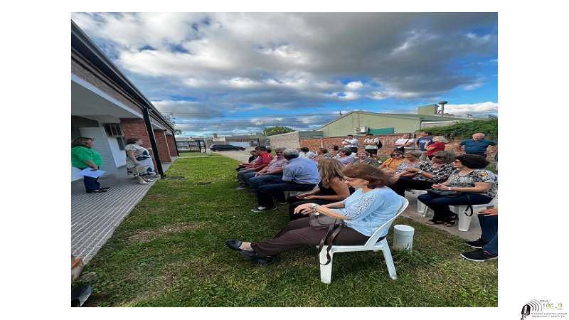 Centro de Jubilados y Pensionados Municipales de Esperanza, Acto de Imposición del nombre Marta A. Paupie a la Sala de Ortopédicos del Centro ( ver 8 fotos9