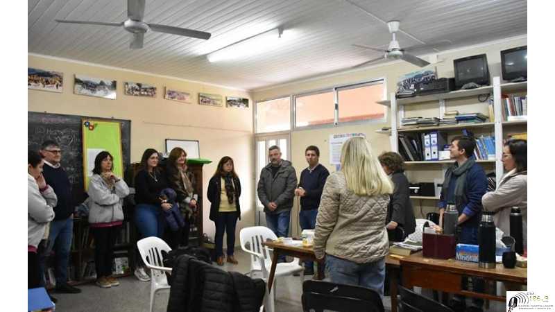 Ruben Pirola visitó la localidad de Progreso (ver 10 fotos)