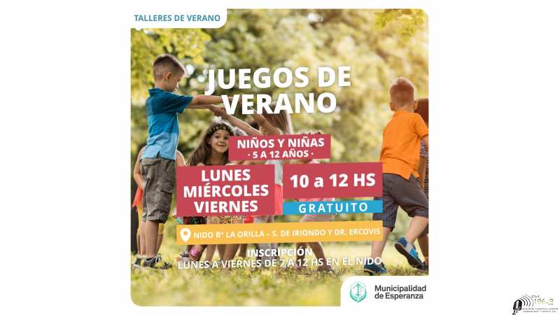 Los niños tienen actividades de verano