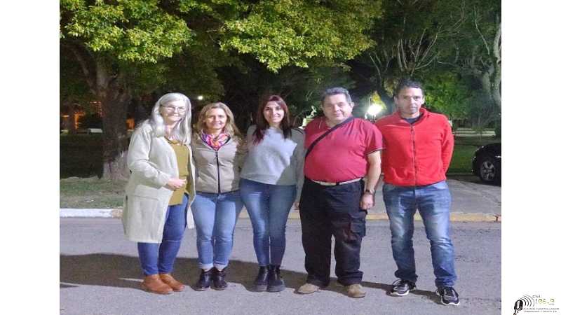 Visitó  Humboldt y Cavour la escritora NEUMANN, SILVANA acompañada del escritor italiano LIBERT, GIANCARLO (Torino, Italia).