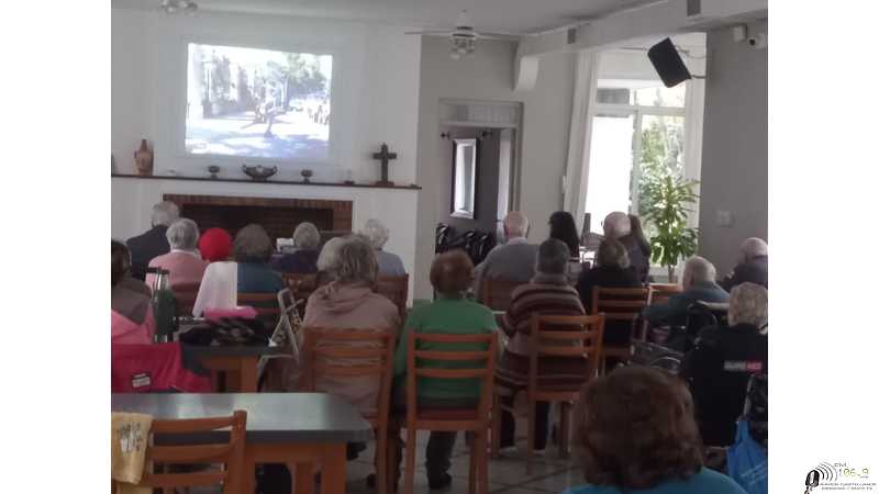 Un sábado distinto en el hogar Aldo Bustos