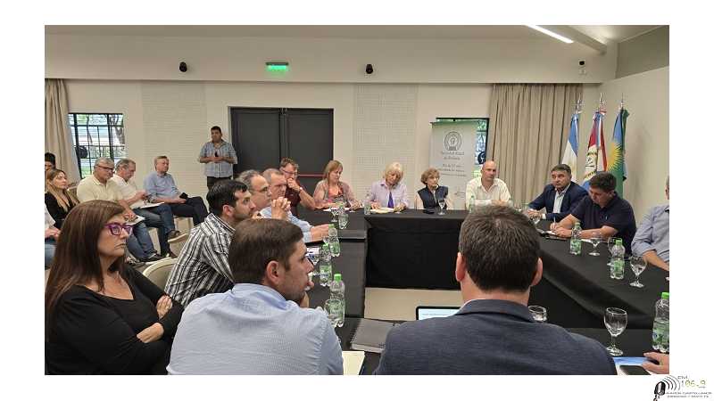 Senador Rubén Pirola, participó en un nuevo encuentro con funcionarios provinciales de Seguridad, Justicia y Desarrollo Productivo en la 5ª Circunscripción Judicial,
