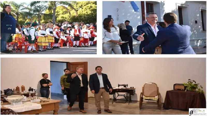 Ruben Pirola visitó el Museo de la localidad de Progreso que se inaguró  (ver mas fotos)