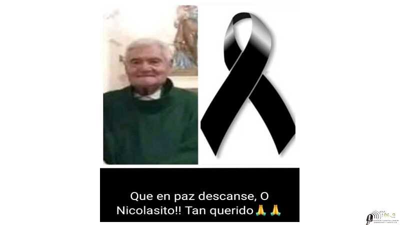 Actualidad/Falleció 21 de Sep 2022 en Esperanza Presbítero Nicolás