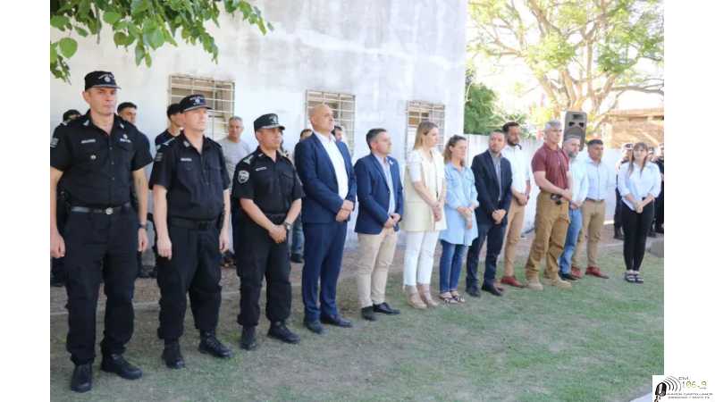 El Gobierno provincial hizo entrega de nuevos móviles para patrullaje policial en el departamento Las Colonias
