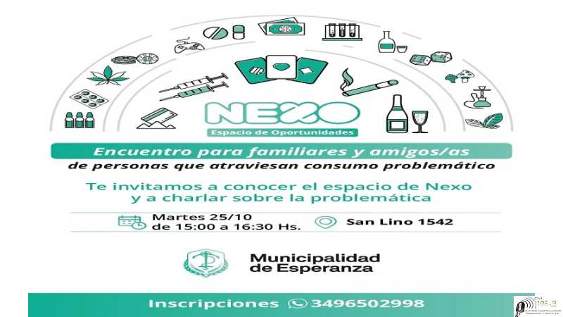 Encuentro para personas que atraviesan consumos problemáticos