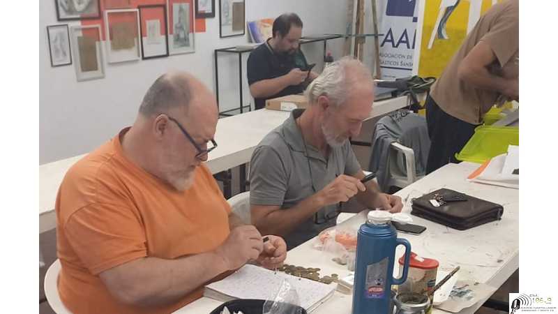 Centro numismatico de Santa Fe se reunieron este domingo