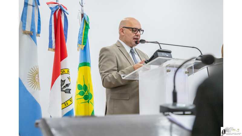 El intendente Rodrigo Müller encabezó la apertura de sesiones ordinarias del Concejo Municipal y reafirmó el rumbo de la gestión,