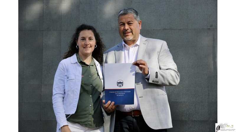 Jimena Senn Hoy participamos del acto inaugural de la Tercera Bienal Internacional de Escultores que se realiza en la localidad de San Jerónimo del Sauce.