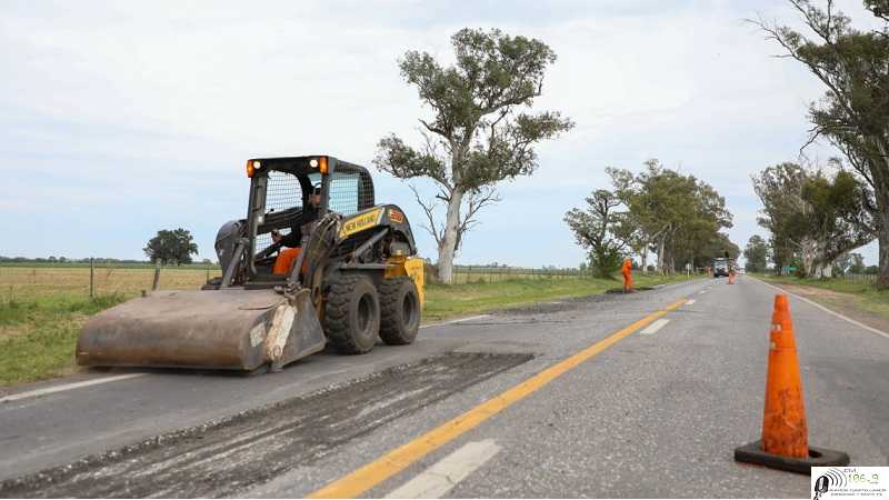 Con dos frentes de obra comenzaron los trabajos para convertir ruta Prov.N70 en ruta segura desde Sta Fe Hasta Rafaela
