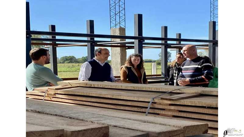 José Corral, Jimena Senn, Marcelo Dellaporta recorren Dto Las Colonias