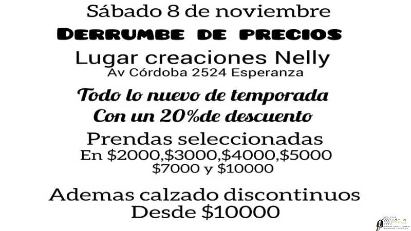 Creaciones Nelly y esta oportunidad para comprar con ventajas económicas
