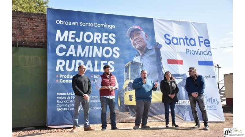 Ruben Pirola Nuevos convenios de Caminos de la ruralidad en Las Colonias
