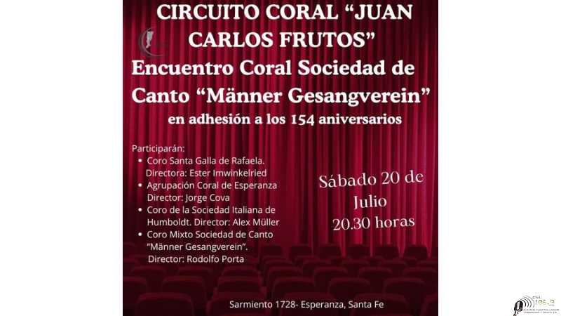 Encuentros de Coros en Sociedad de Canto de Esperanza