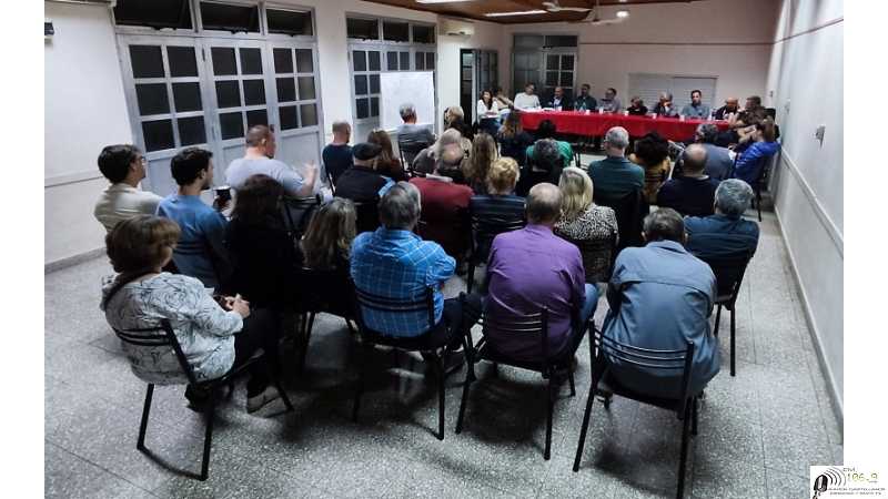 Reunión con Representantes del Dpto. Ejecutivo Municipal y Concejo Deliberante en Vecinal Oeste