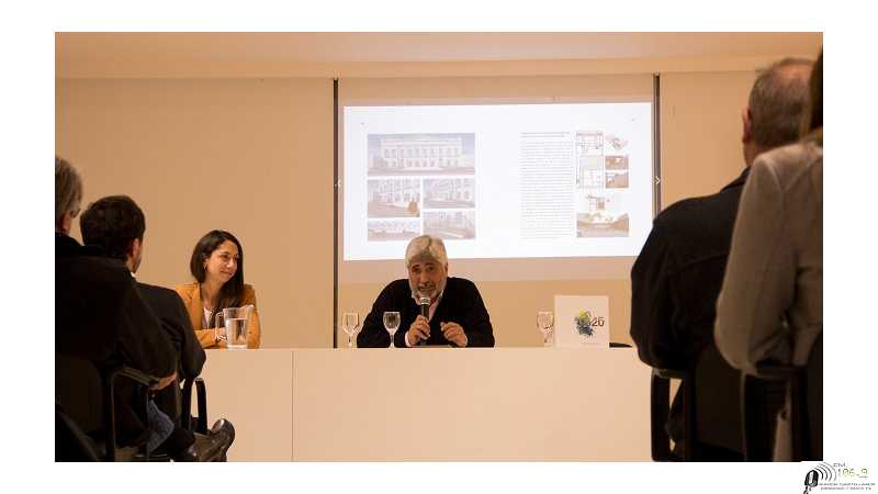 Oreste Blangini presentó un libro en Colegio de Arquitectos de Sta Fe (VER 10 FOTOS)