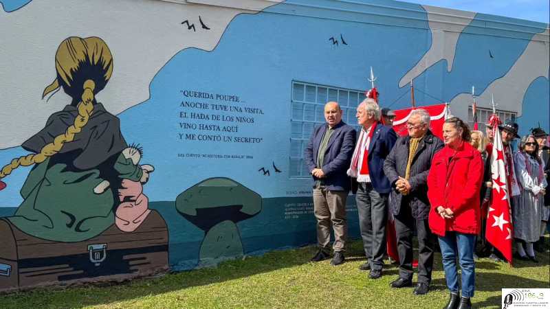 Un mural que convierte el arte en un puente entre Esperanza y el Cantón de Valais.(9 FOTOS)