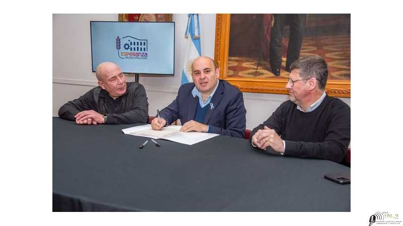 UPCN y el Municipio dara soluciones habitacionales a afiliados al sindicato (VER 3 FOTOS)