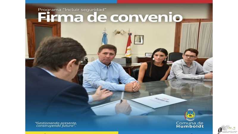 Comuna Humboldt obtuvo gestiónó al Senador Rubén Pirola, programa 