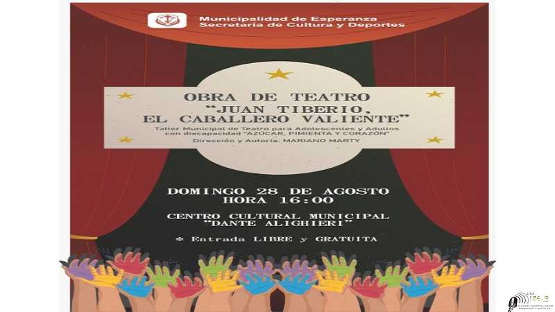 Domingo 28 de Agosto se presenta 